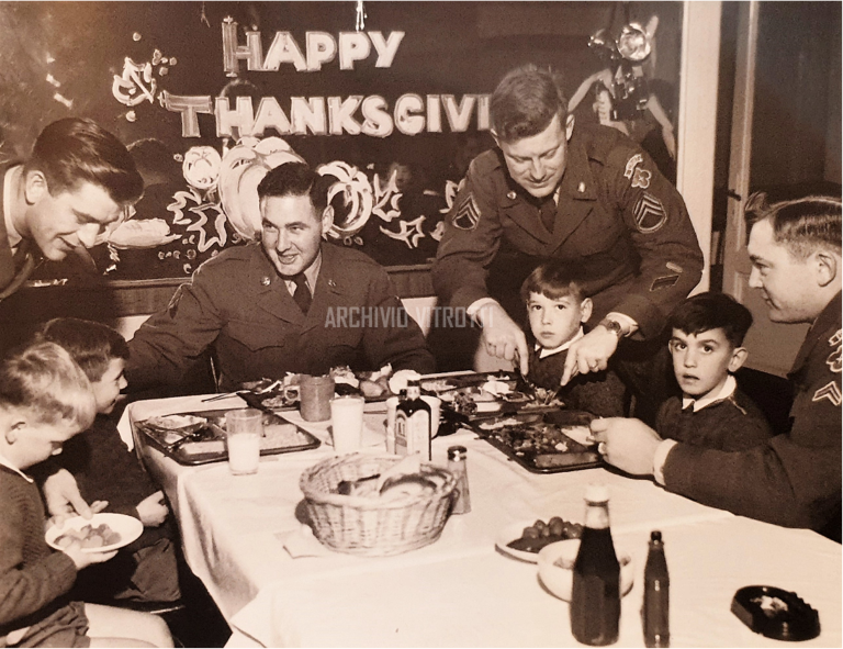 Thanksgiving a Trieste II world war