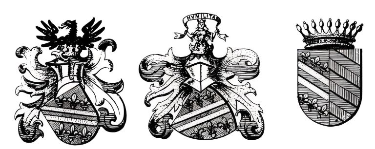  Coat of arms of the Ragusean family Pozza di Zagorje