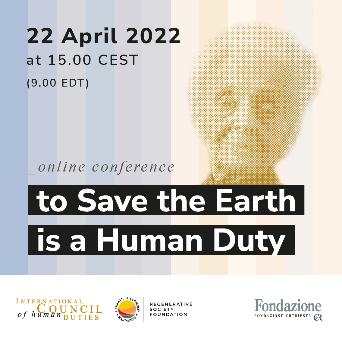 online conference Save the Earth is a Human Duty